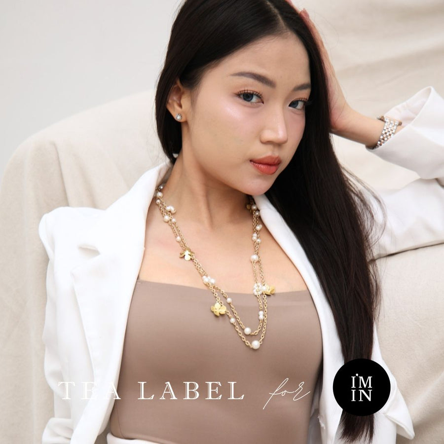 *Limited Edition* Tea Label for I'M IN - Gold Belt