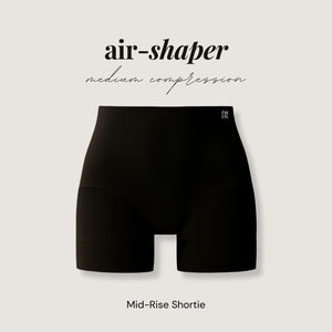 Air-Shaper Super Mid-Rise Seamless Shortie (Medium Compression)