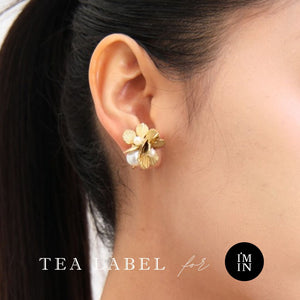 *Limited Edition* Tea Label for I'M IN - Earrings