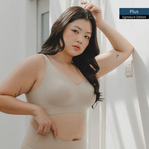 Air-ee PLUS+ Seamless Bra in Almond Nude (Signature Edition)