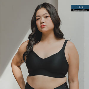 Air-ee PLUS+ Seamless Bra in Black (Signature Edition)