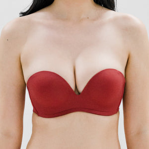 5th Gen 100% Non-Slip Strapless Wireless Bra in Cherry Cream (Limited Edition)