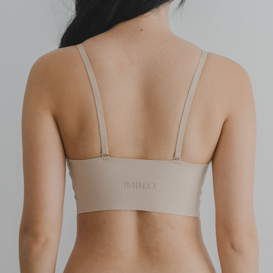 Air-ee Scoop Neck Seamless Pullover Bra (Signature Edition) in Almond Nude