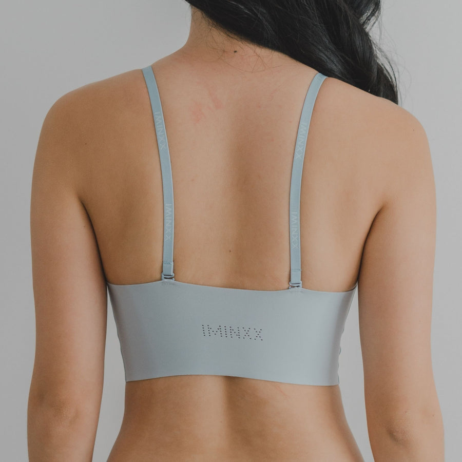 Air-ee Scoop Neck Seamless Pullover Bra (Signature Edition) in Baby Blue