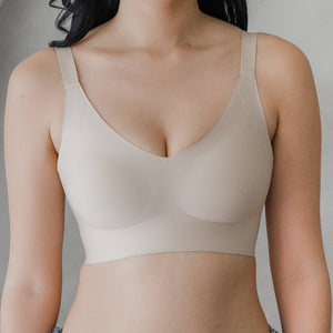 Air-ee PLUS+ Seamless Bra in Almond Nude (Signature Edition)