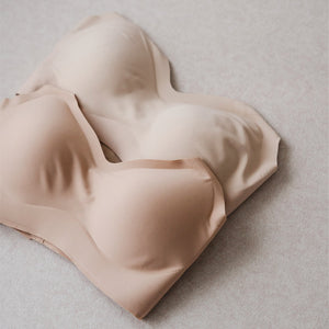 Air-ee Seamless Bra in Milk Tea - Thin Straps (Signature Edition)