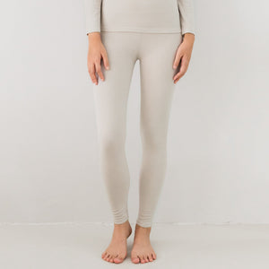 HeatHug! Thermal LONG PANTS in Winter Greige