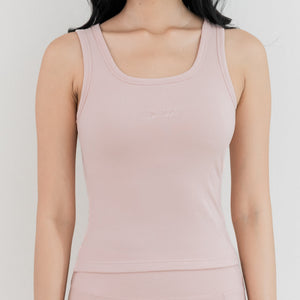 HeatHug! Thermal 2-in-1 SLEVELESS with In-Built Bra Top in Winter Sakura