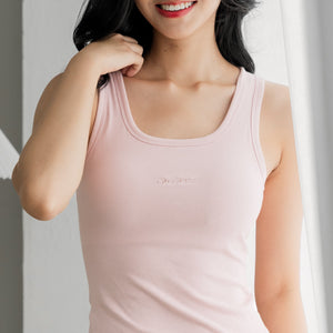 HeatHug! Thermal 2-in-1 SLEVELESS with In-Built Bra Top in Winter Sakura