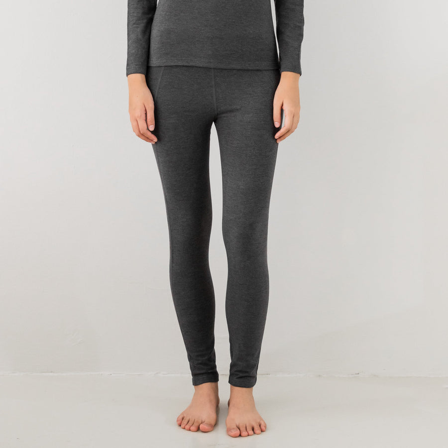 HeatHug! Thermal LONG PANTS in Winter Stonegrey