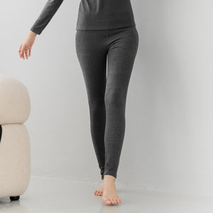 HeatHug! Thermal LONG PANTS in Winter Stonegrey