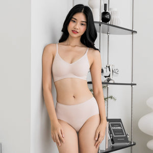 Air-ee COTTON Seamless Bra in Creamy Latte (Machine Wash Edition) PO 2-3 WEEKS