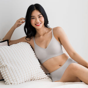 Air-ee COTTON Seamless Bra in Earl Grey (Machine Wash Edition) PO 2-3 WEEKS