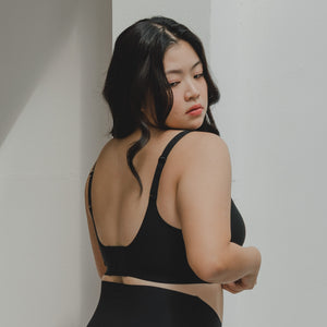 Air-ee PLUS+ Seamless Bra in Black (Signature Edition)