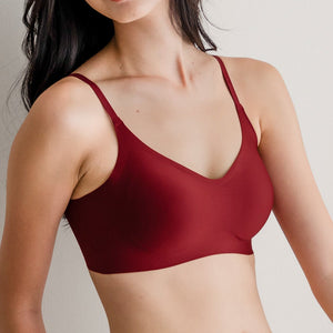 Air-ee Seamless Bra in Cherry - Thin Straps (Signature Edition) *Limited CNY Edition*