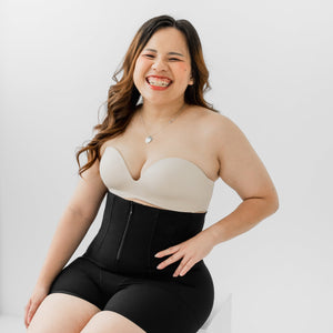 Max Sculptor! 3-in-1 High Compression Shapewear Shortie in Nude