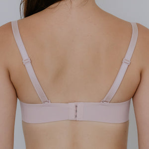Lift-and-Shape! Full Coverage Lifting Wireless Bra in Matte Pearl Blush