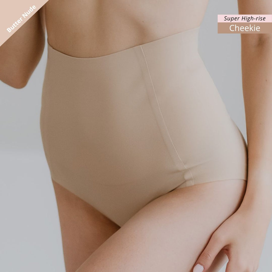 Air-Shaper Super High-Rise Seamless Cheekie (Medium Compression)