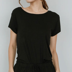 Everyday Modal® Fabric Loungewear set in Black
