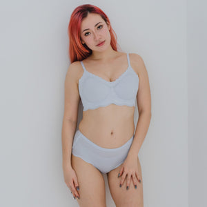 Air-ee Lace Seamless Bra in Cotton Candy Blue (Signature Edition)