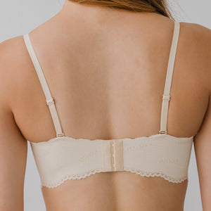 Air-ee Lace Seamless Bra in Almond Nude (Signature Edition)